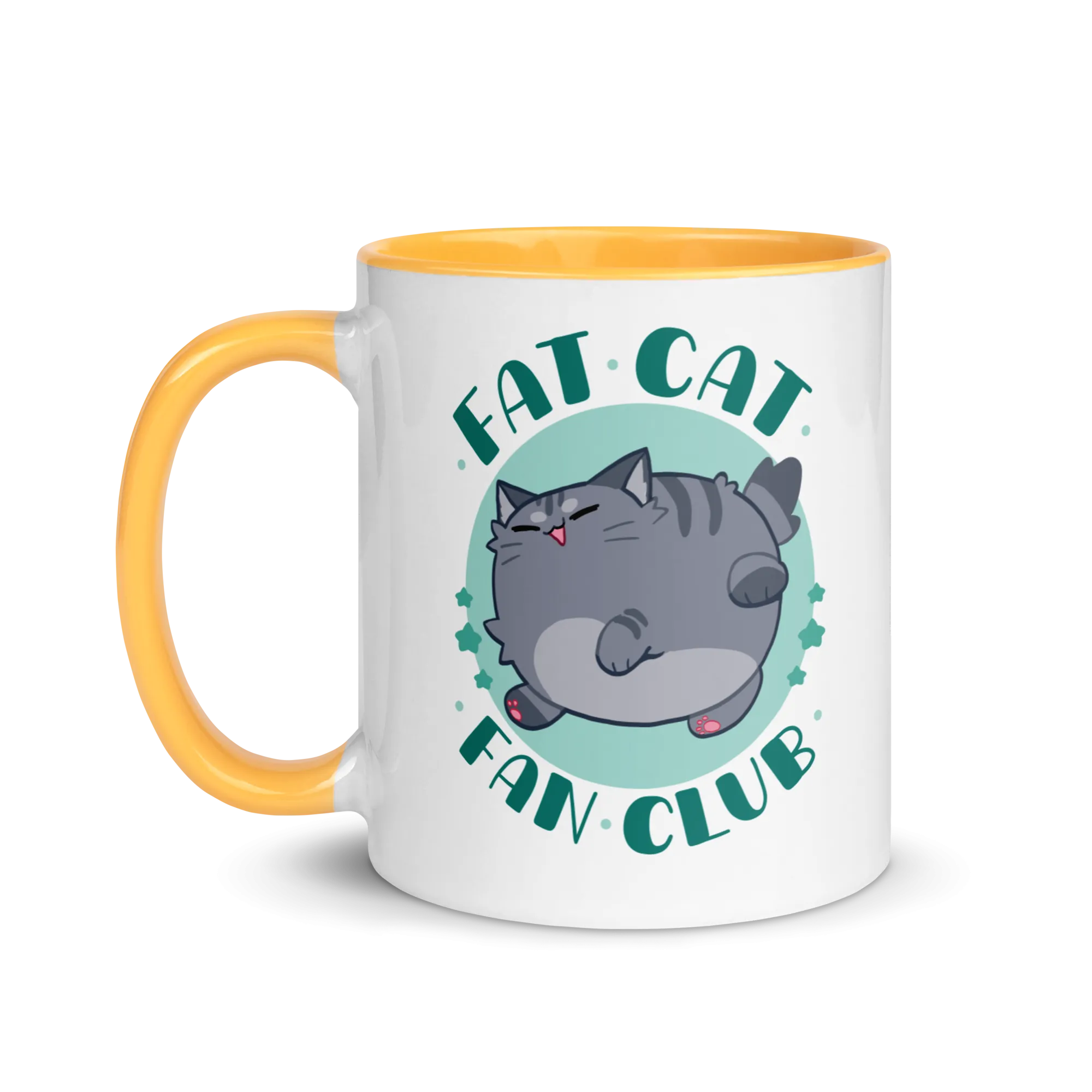 Fat Cat Fan Club Glossy Mug