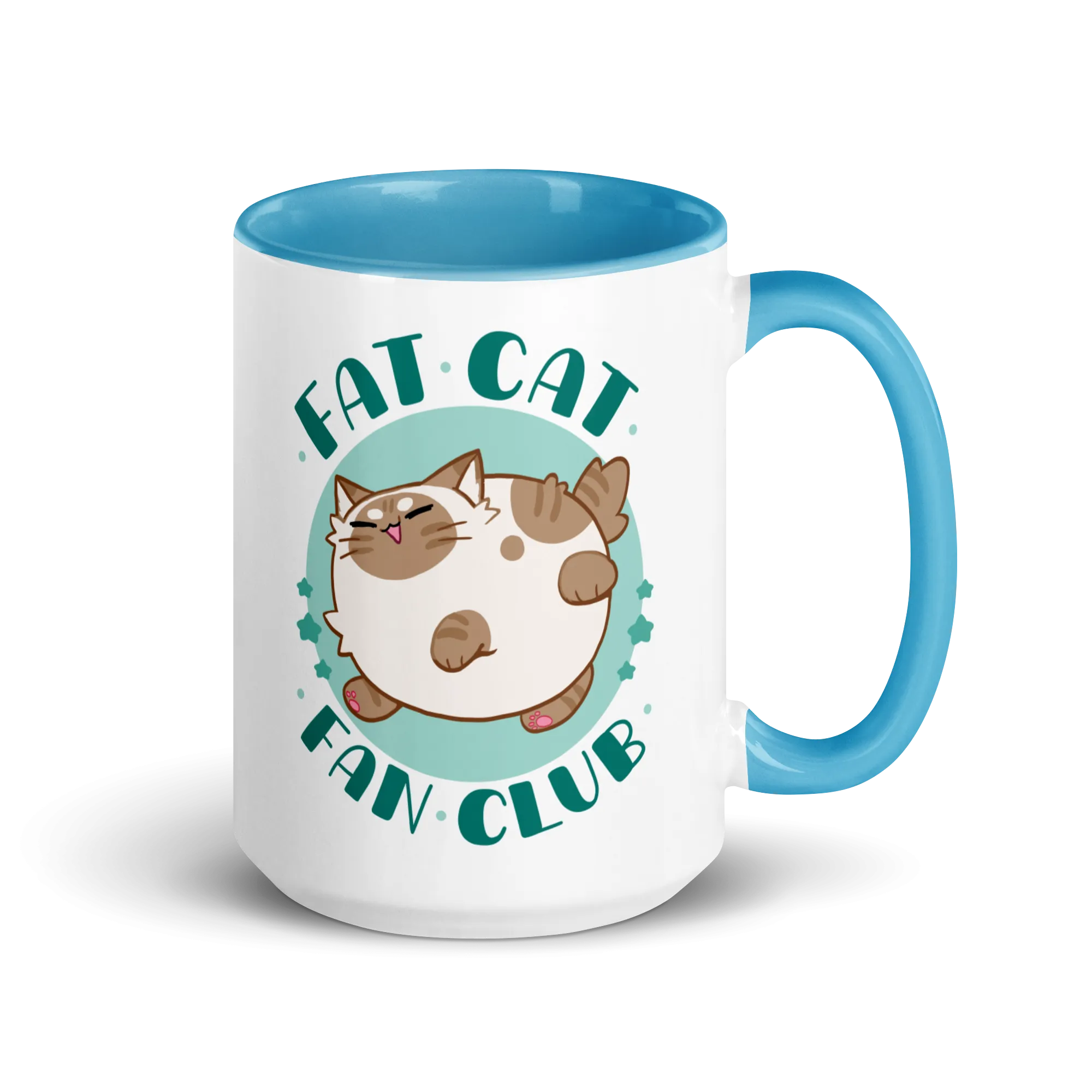 Fat Cat Fan Club Glossy Mug