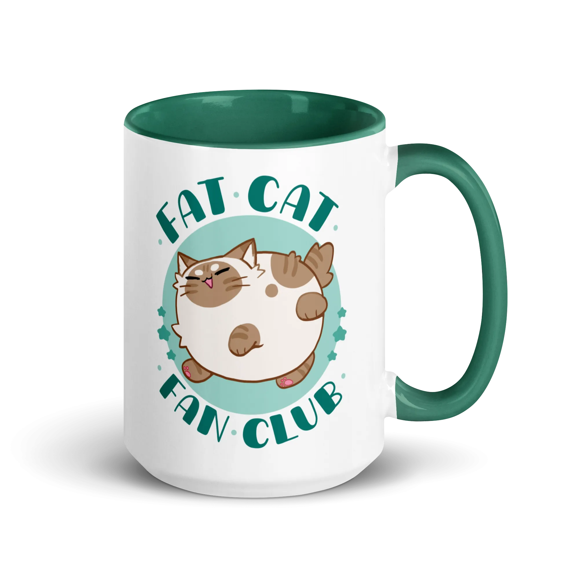 Fat Cat Fan Club Glossy Mug