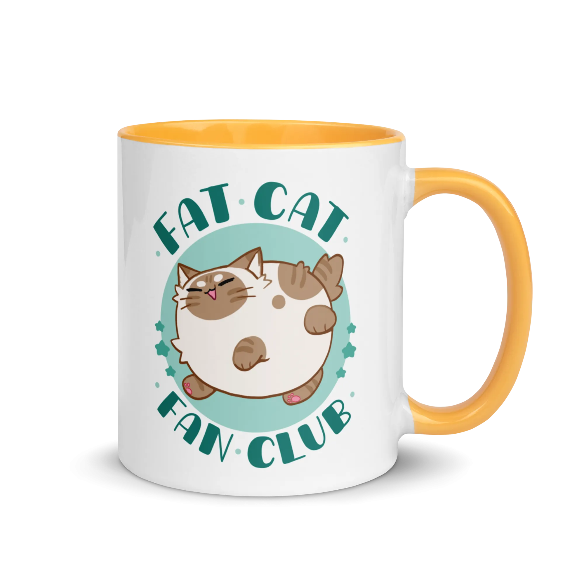 Fat Cat Fan Club Glossy Mug