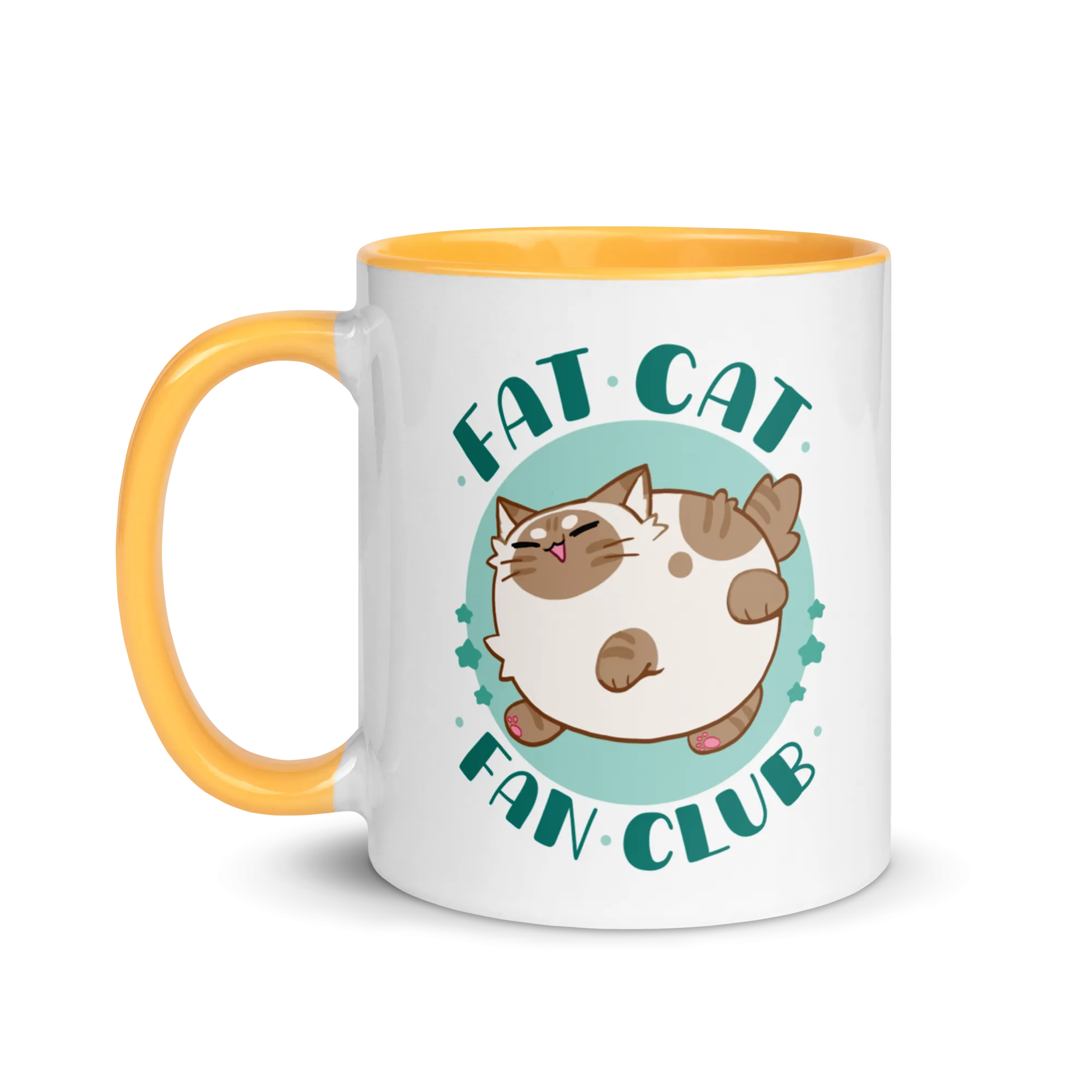 Fat Cat Fan Club Glossy Mug