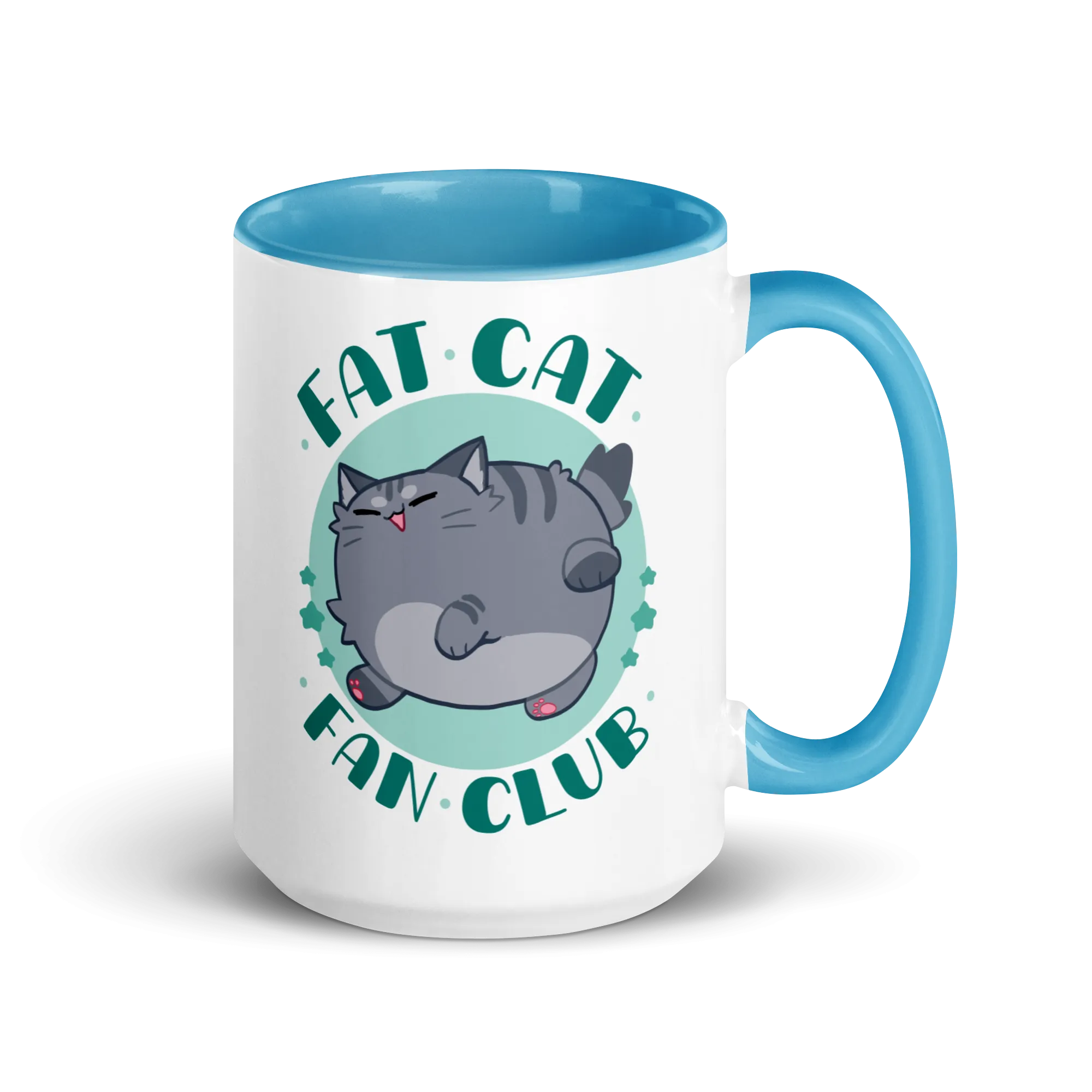 Fat Cat Fan Club Glossy Mug