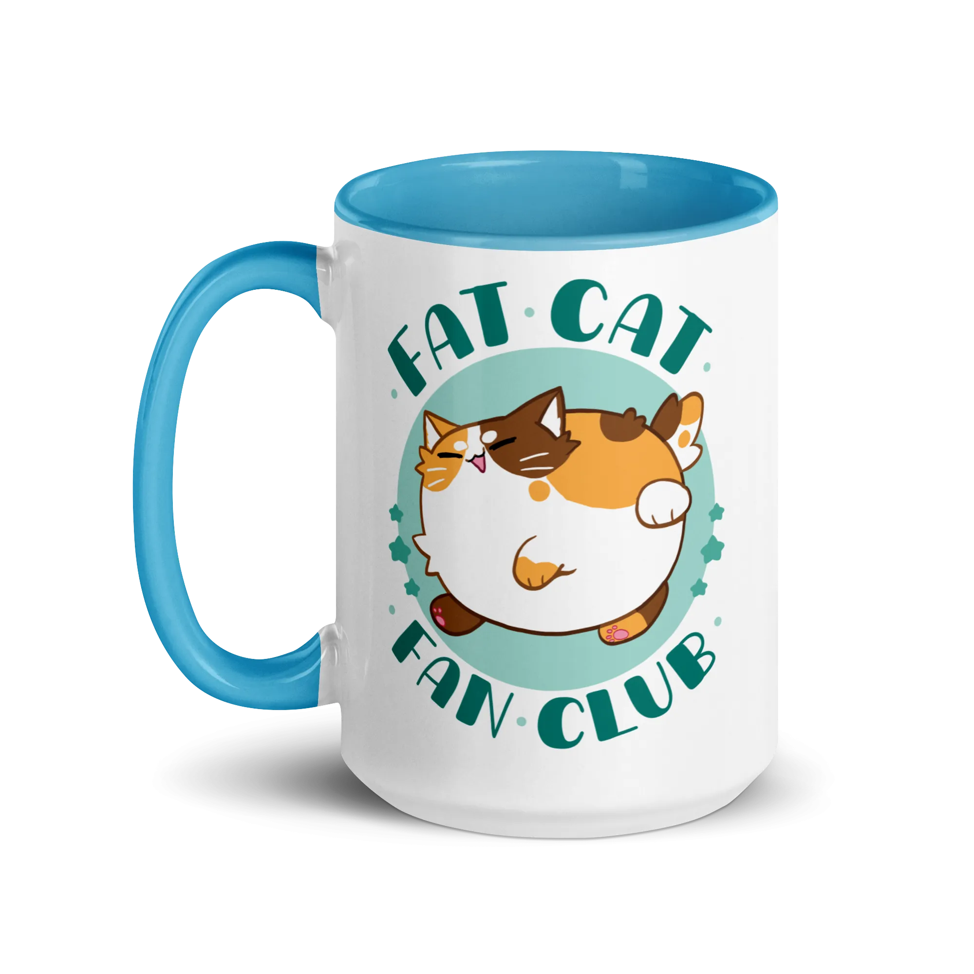 Fat Cat Fan Club Glossy Mug