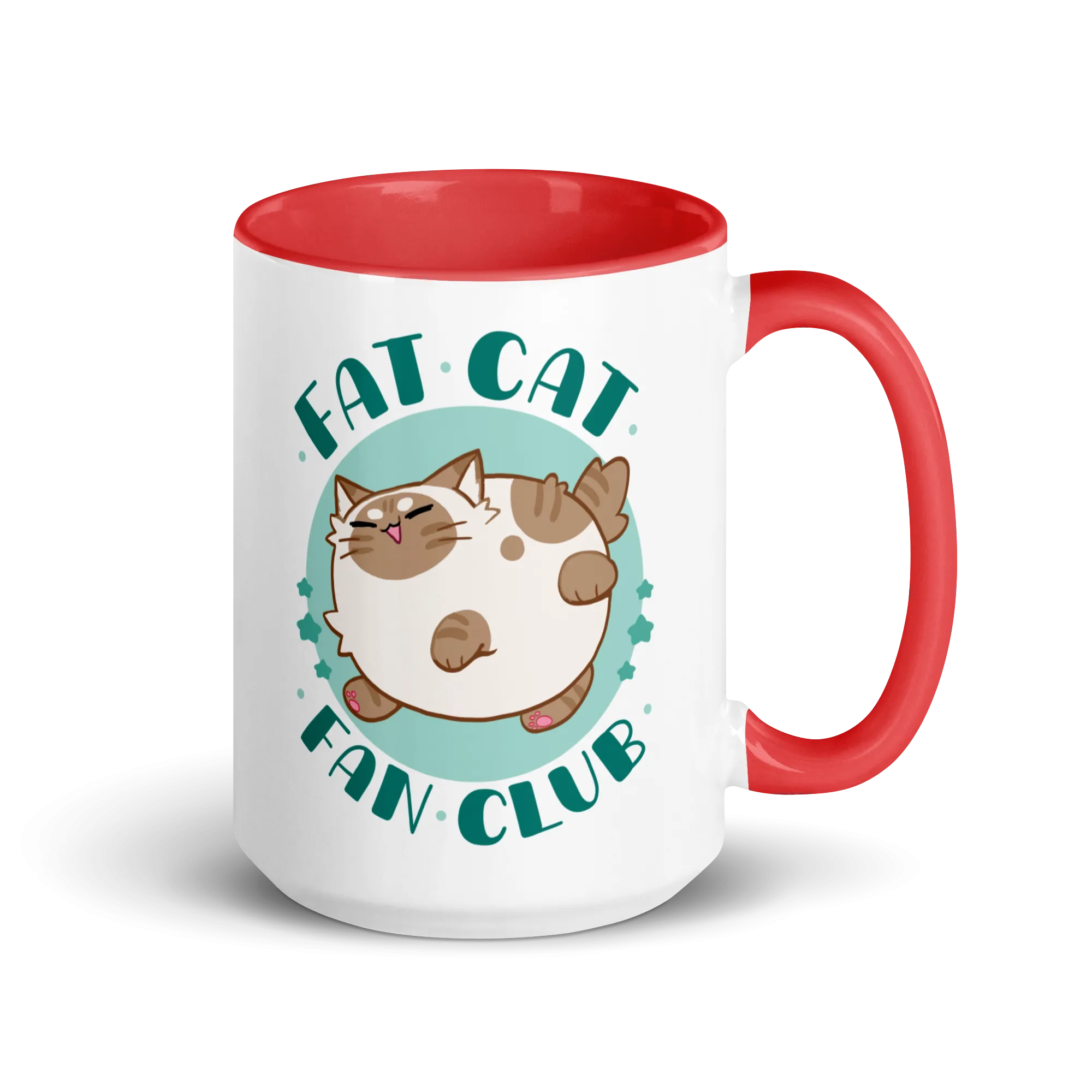 Fat Cat Fan Club Glossy Mug