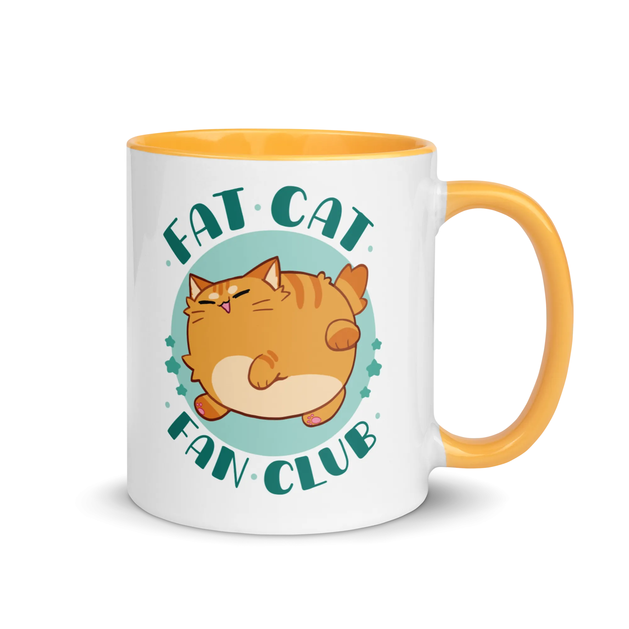 Fat Cat Fan Club Glossy Mug