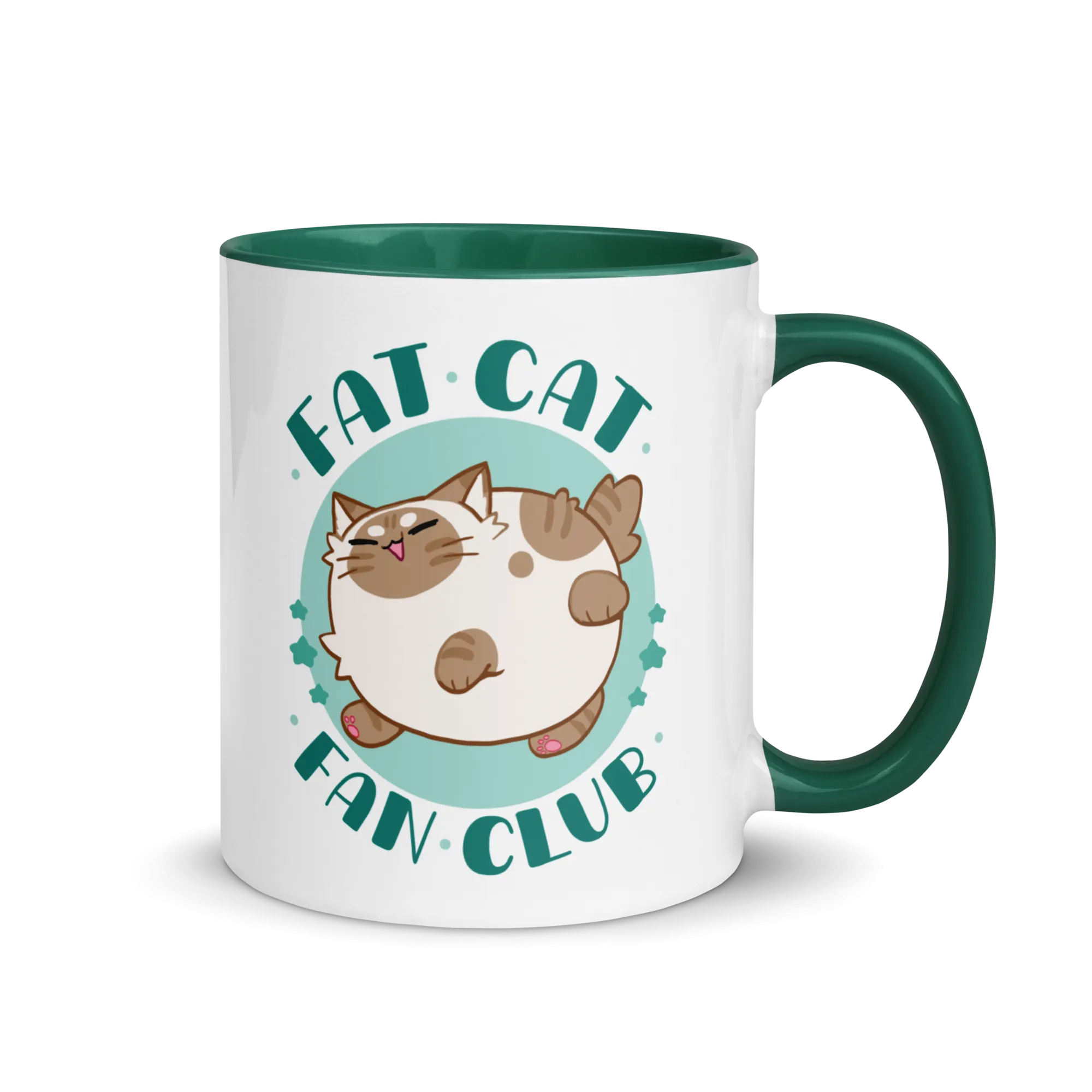 Fat Cat Fan Club Glossy Mug