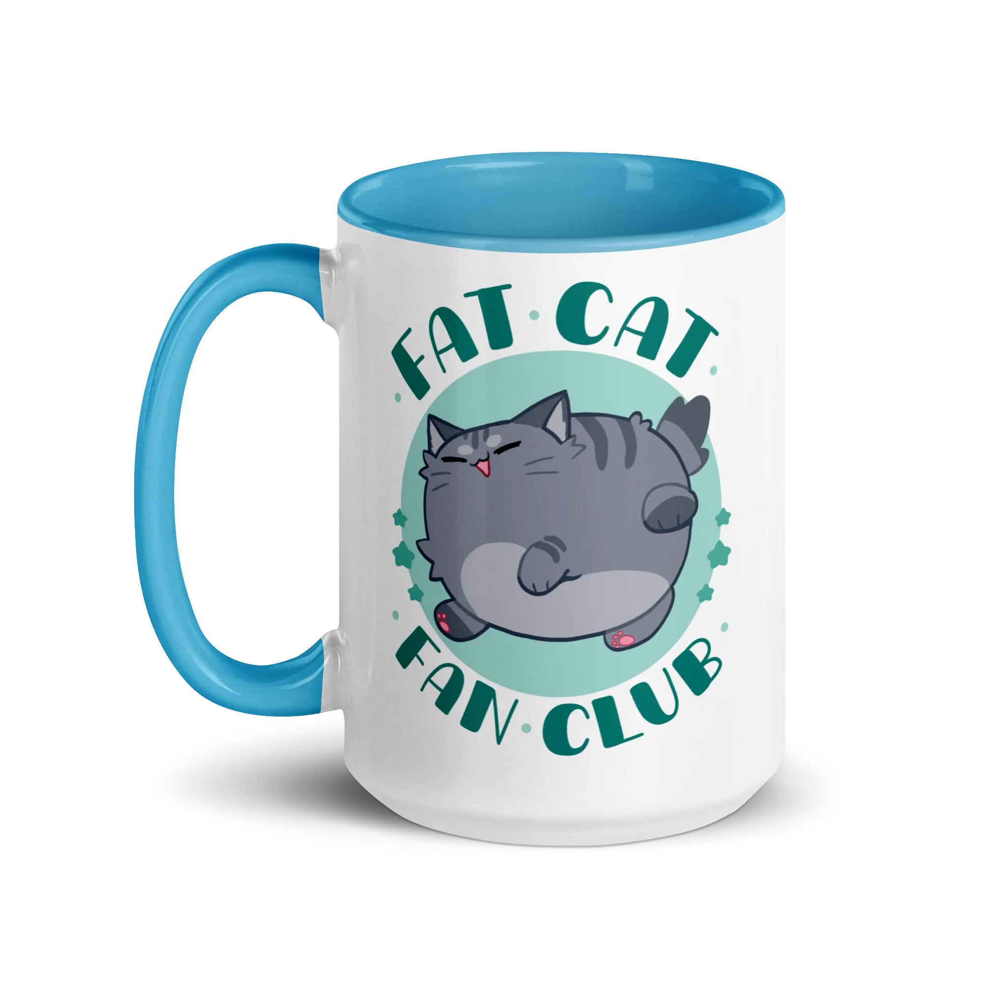 Fat Cat Fan Club Glossy Mug