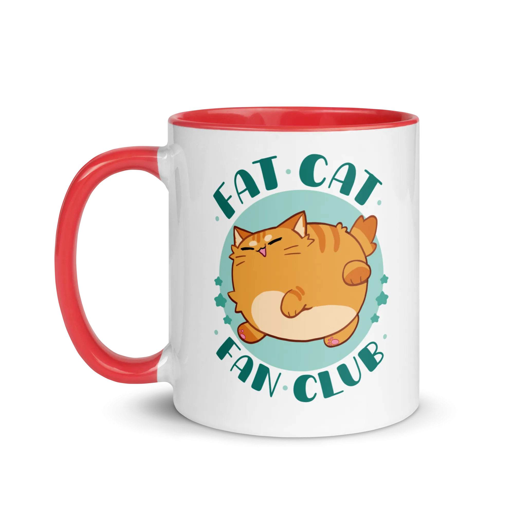 Fat Cat Fan Club Glossy Mug