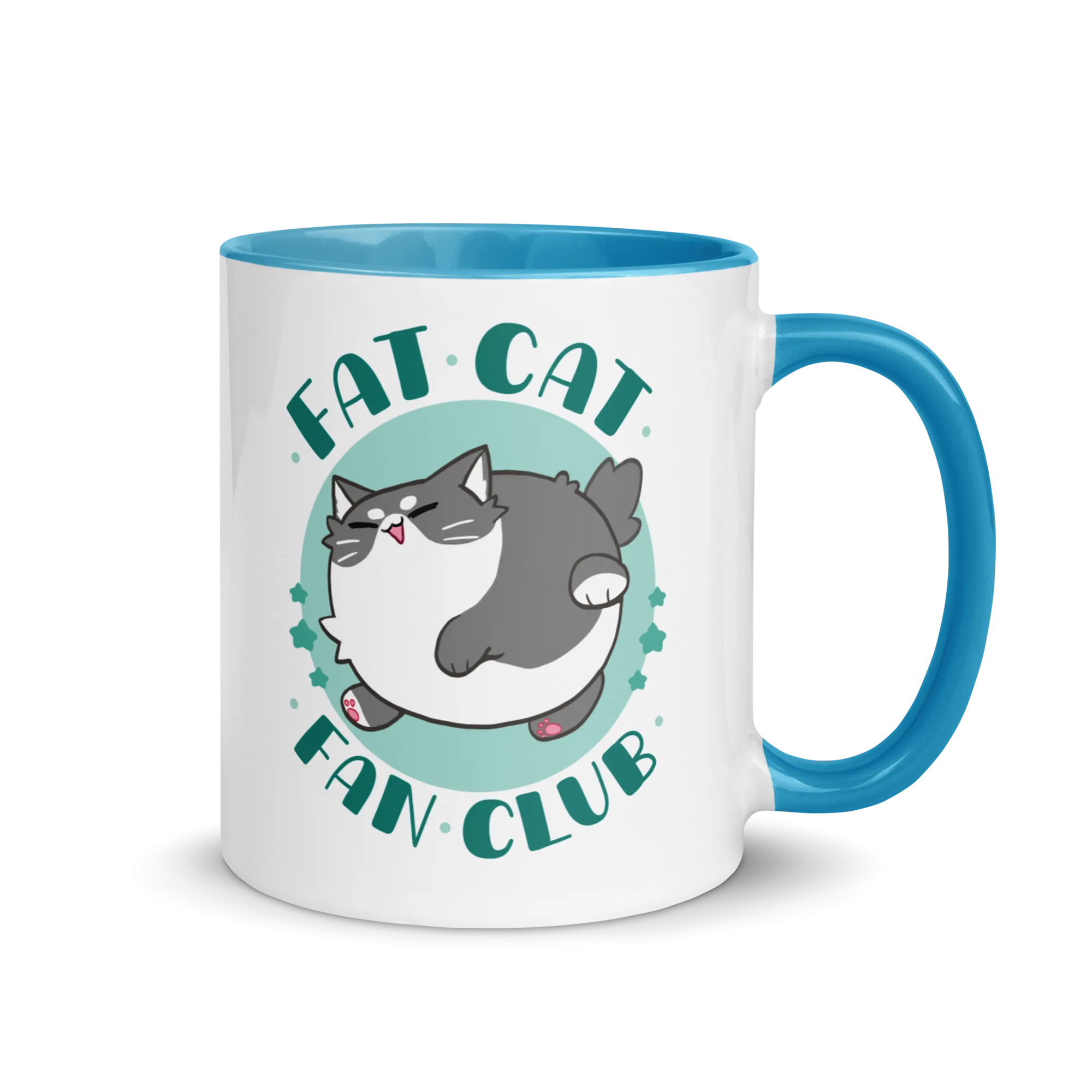 Fat Cat Fan Club Glossy Mug