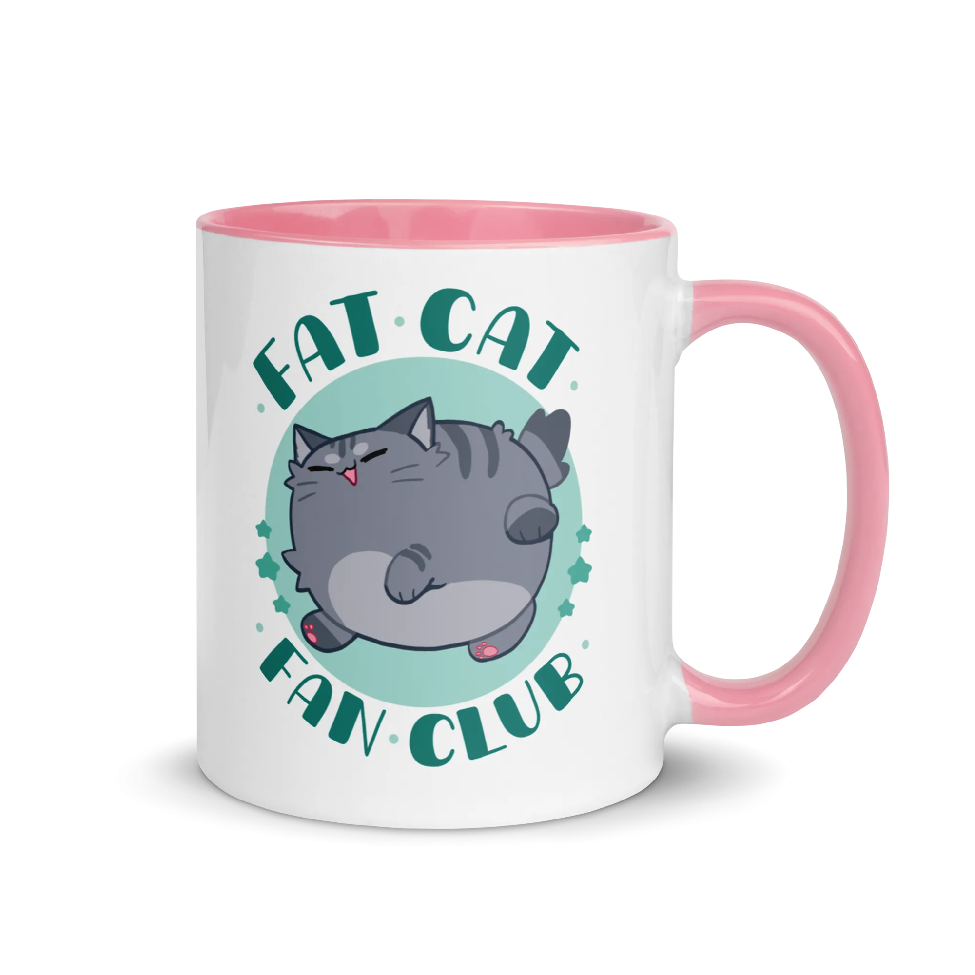 Fat Cat Fan Club Glossy Mug