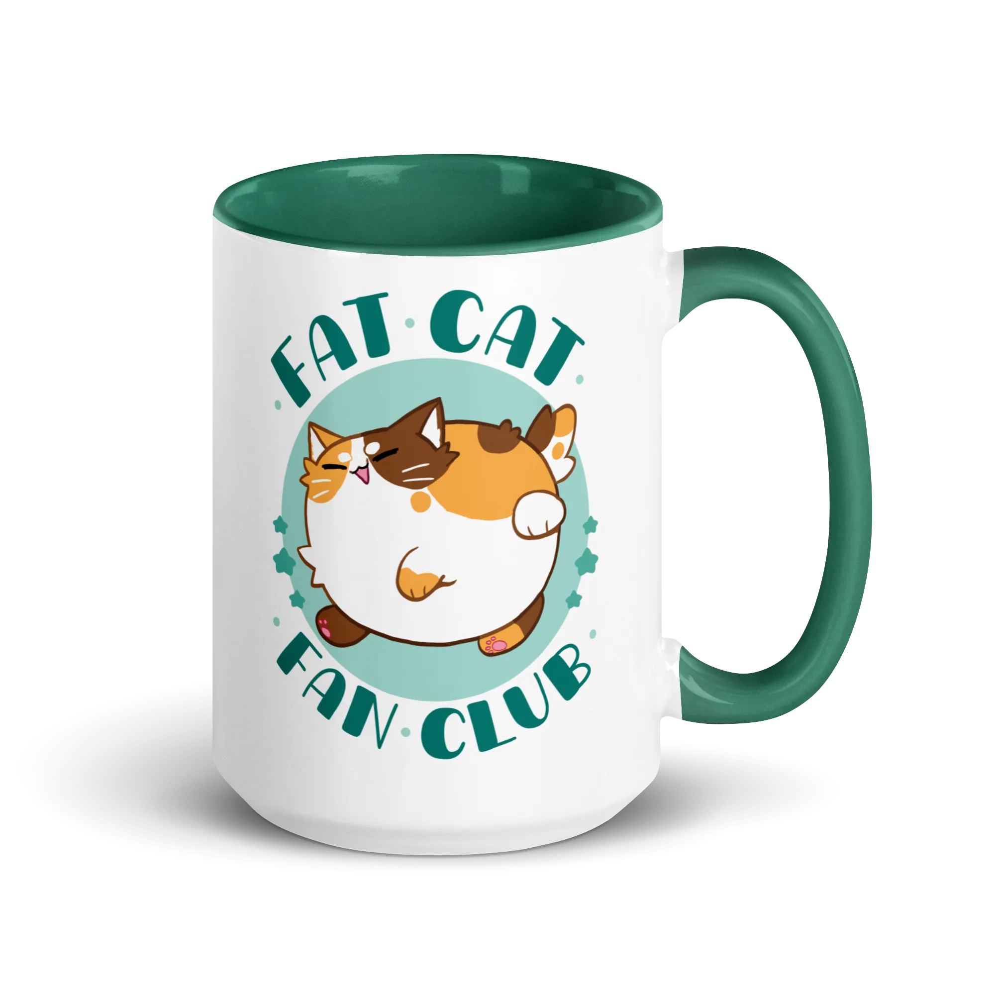 Fat Cat Fan Club Glossy Mug