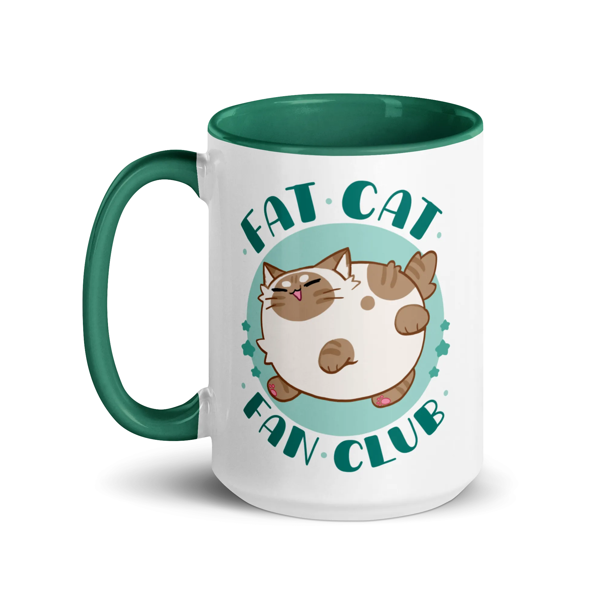 Fat Cat Fan Club Glossy Mug