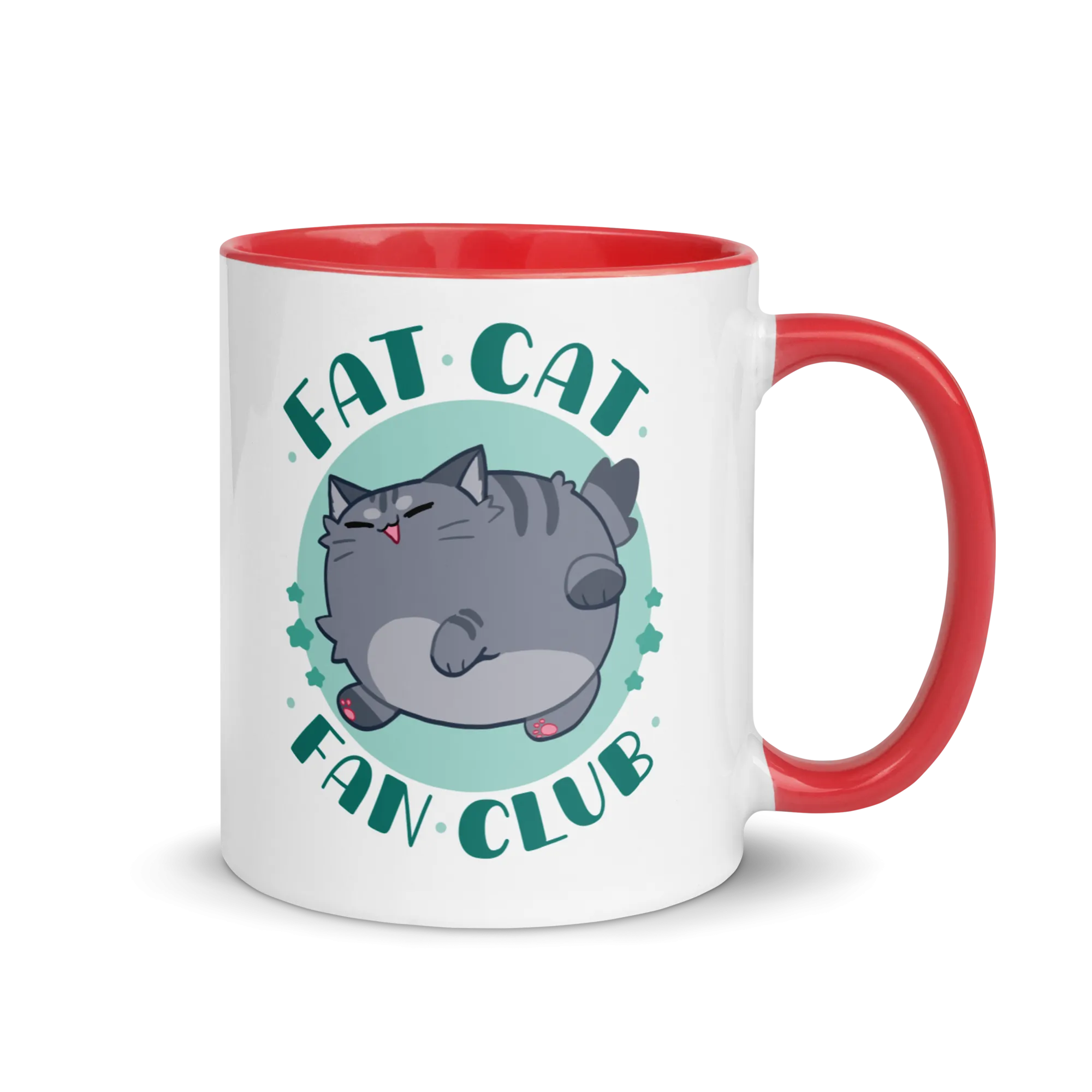 Fat Cat Fan Club Glossy Mug