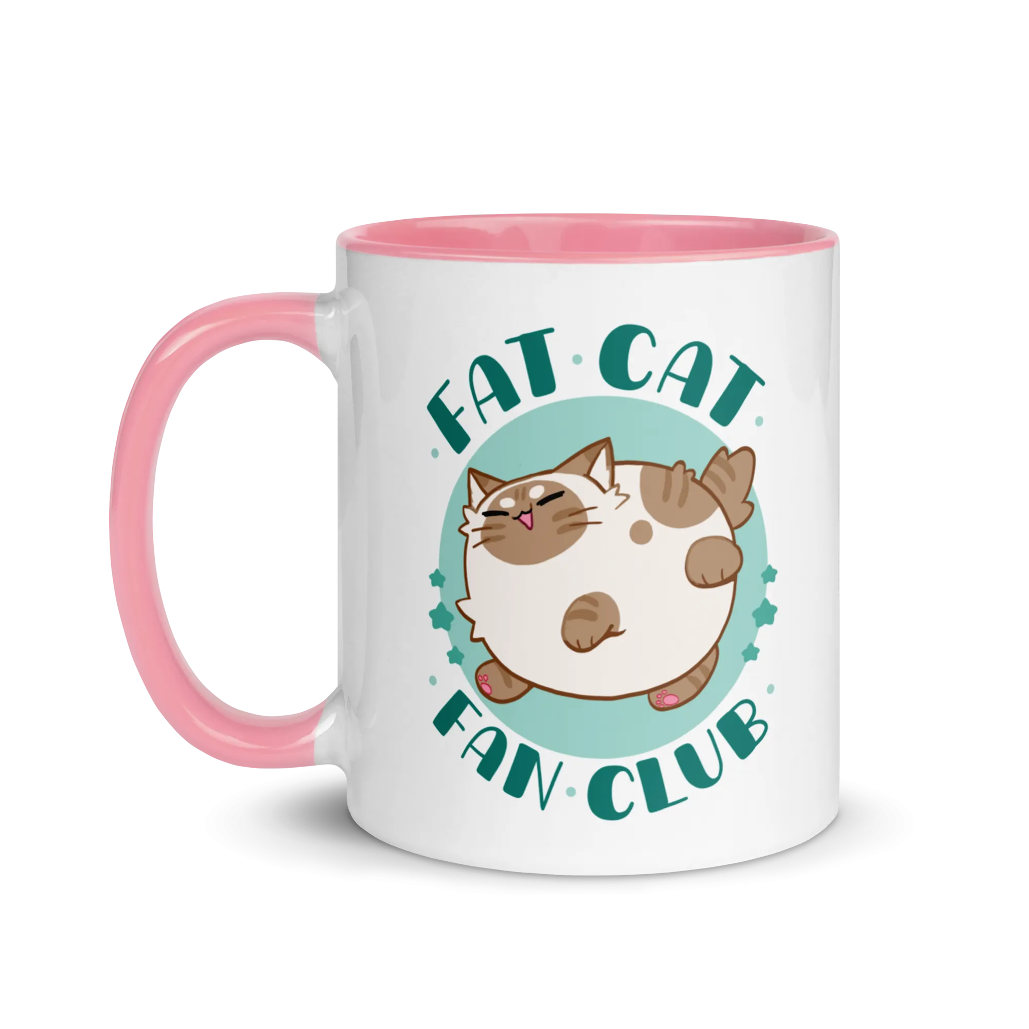 Fat Cat Fan Club Glossy Mug