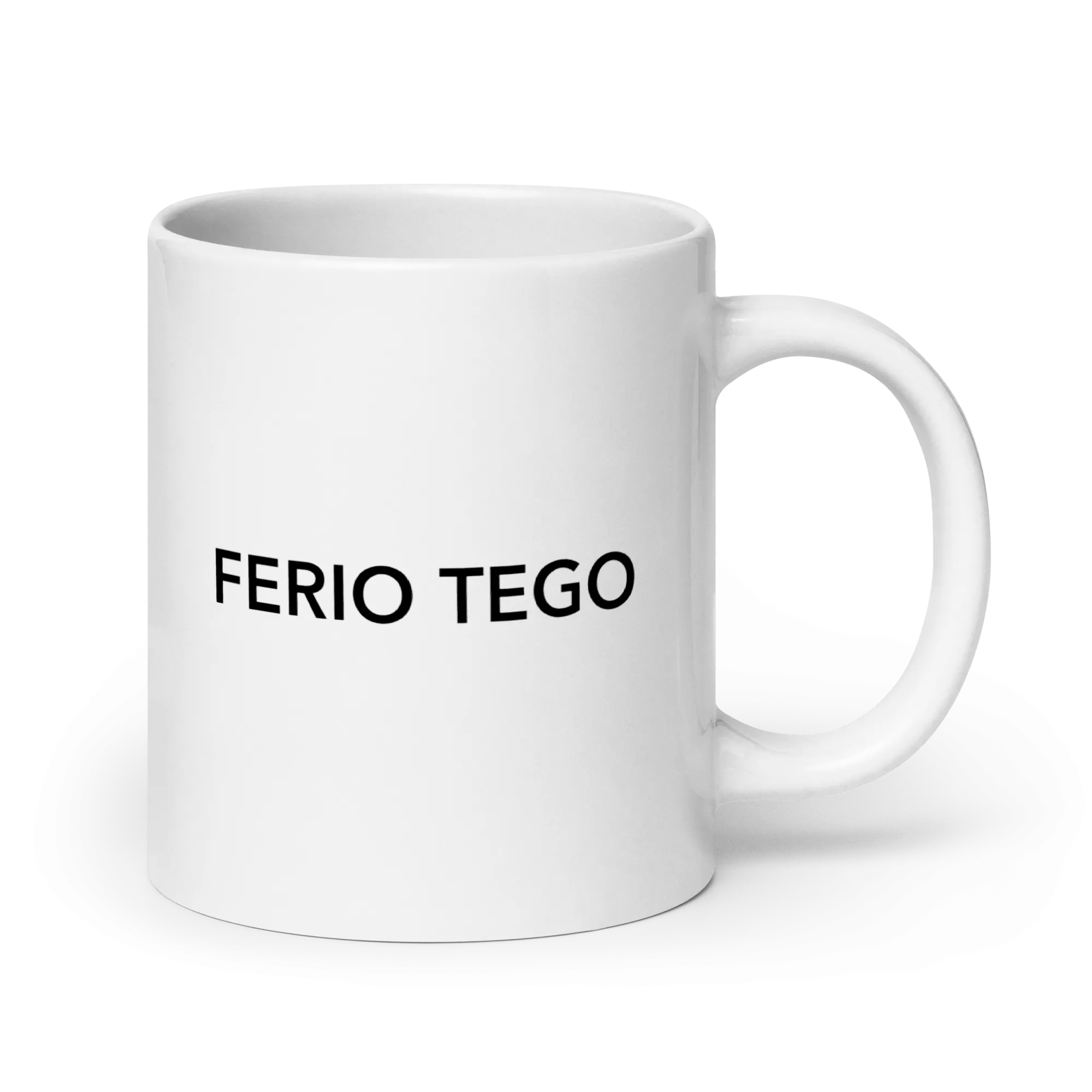 Ferio Tego White glossy mug