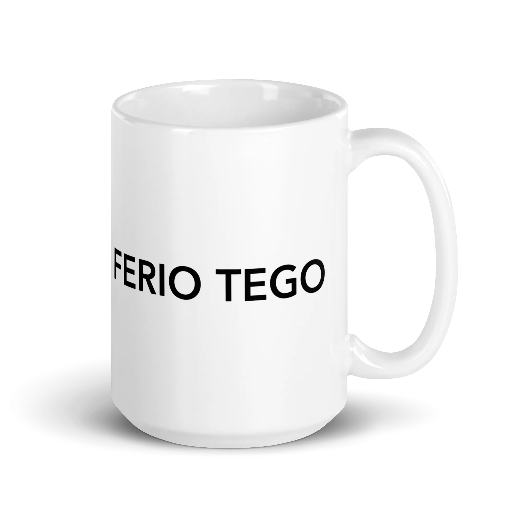 Ferio Tego White glossy mug