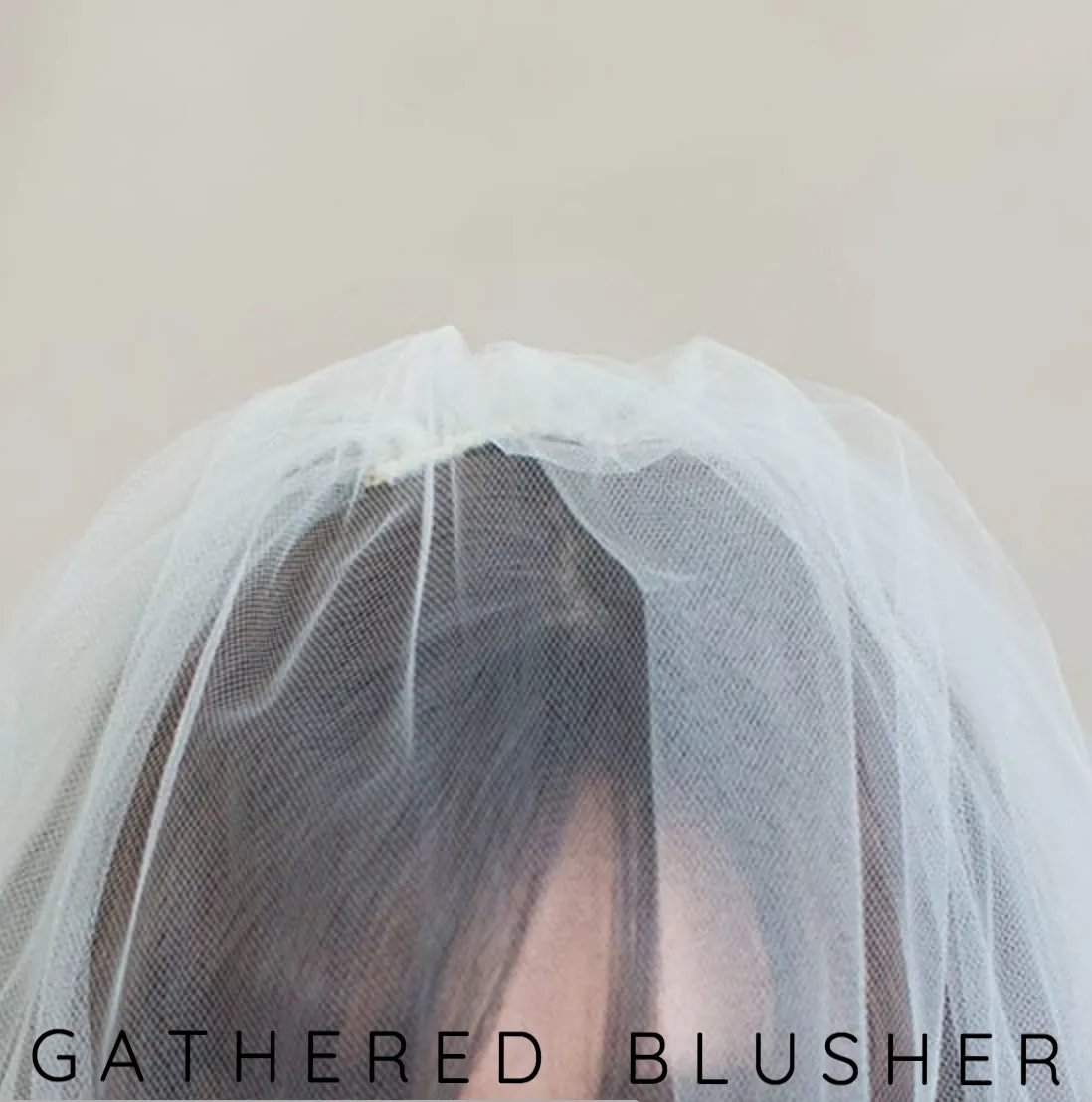 Fernanda Champagne Beaded Veil