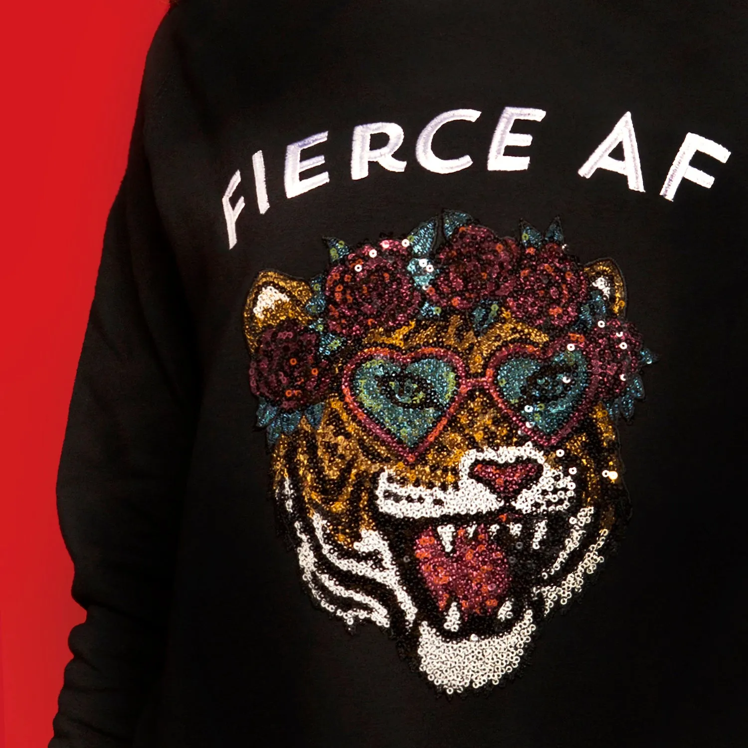Fierce Embellished Sweatshirt