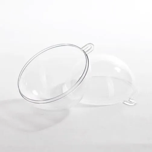 Fillable Round Clear Ball Ornaments