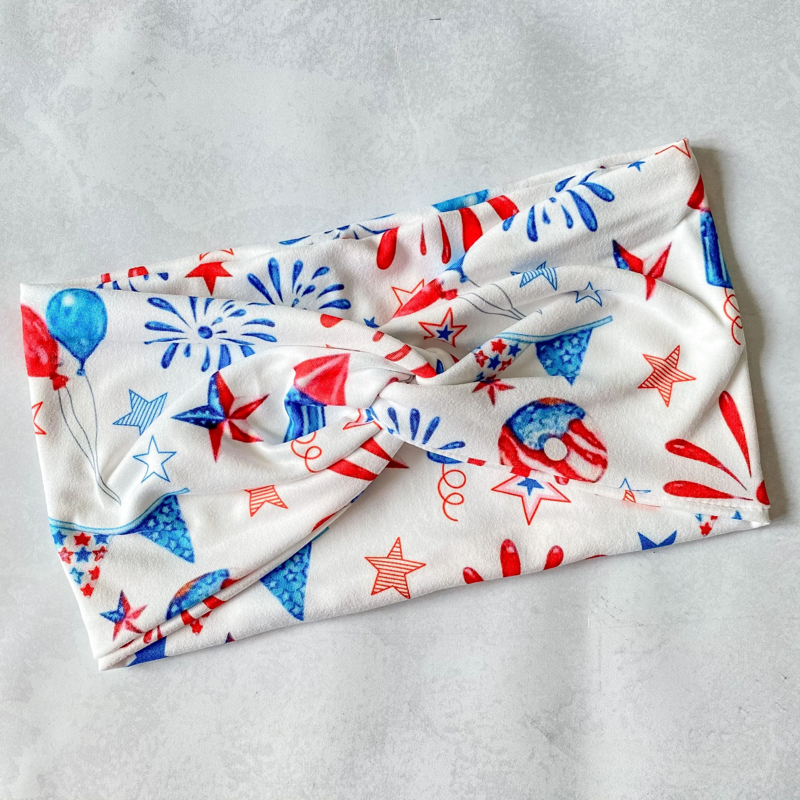 Fireworks WIDE Headband