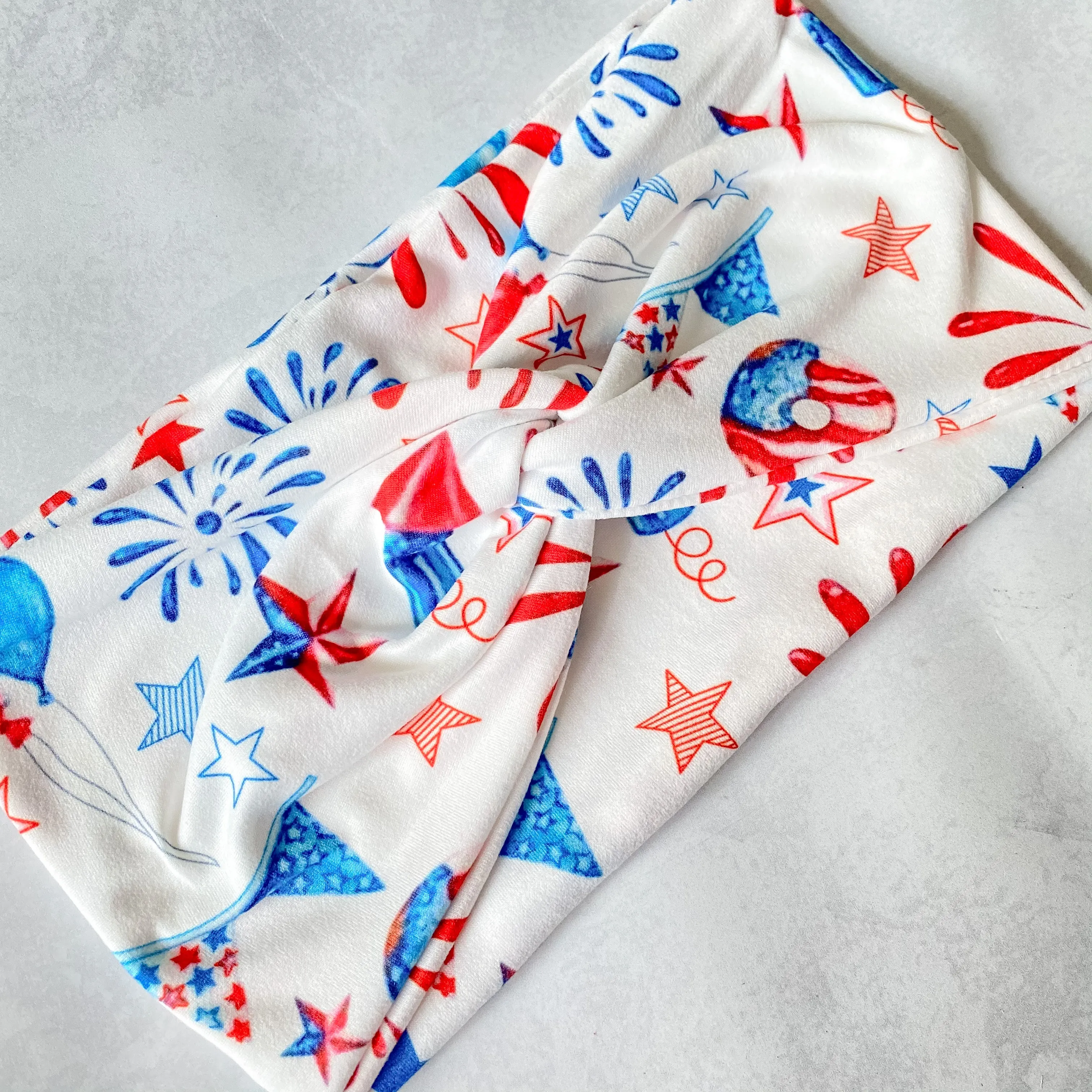 Fireworks WIDE Headband
