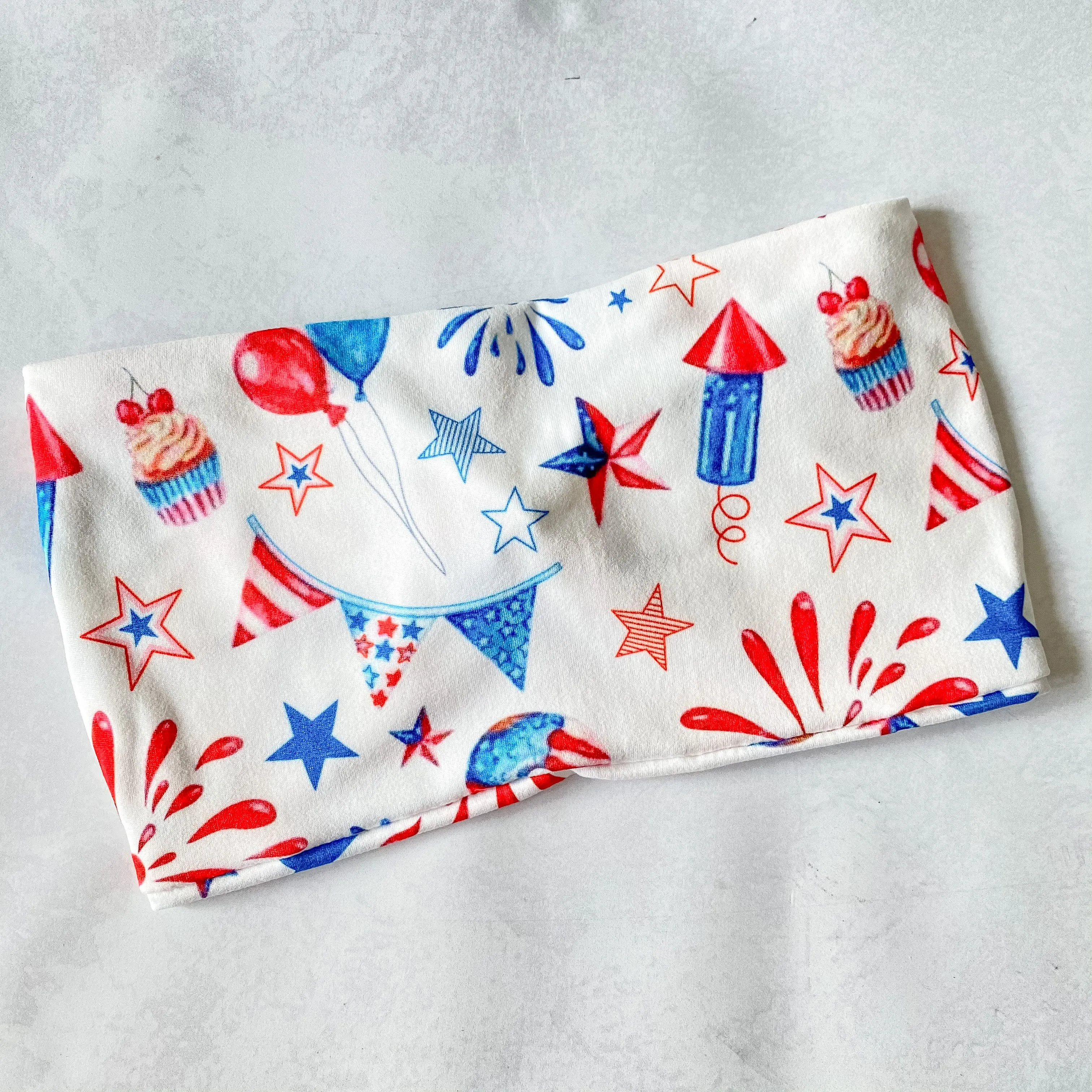 Fireworks WIDE Headband