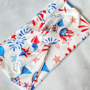 Fireworks WIDE Headband