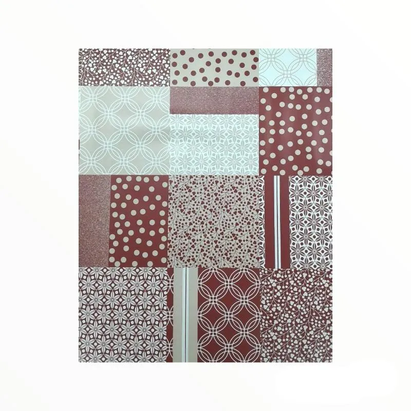 Flannel Backed Blocks Plastic Tabling 161B 140 cm