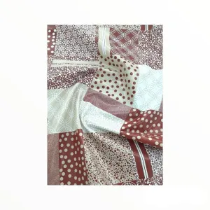Flannel Backed Blocks Plastic Tabling 161B 140 cm