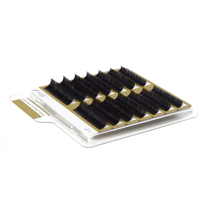 FLAT LASH X 40 Ciglia Faux Mink X-WRAP GLOSS