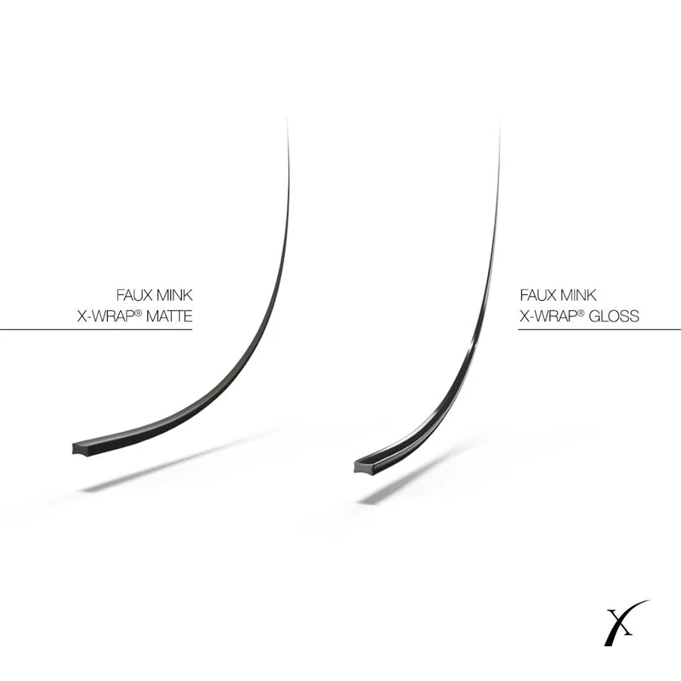 FLAT LASH X 40 Ciglia Faux Mink X-WRAP GLOSS