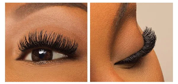 FLAT LASH X 40 Ciglia Faux Mink X-WRAP MATTE (Fine scorte)