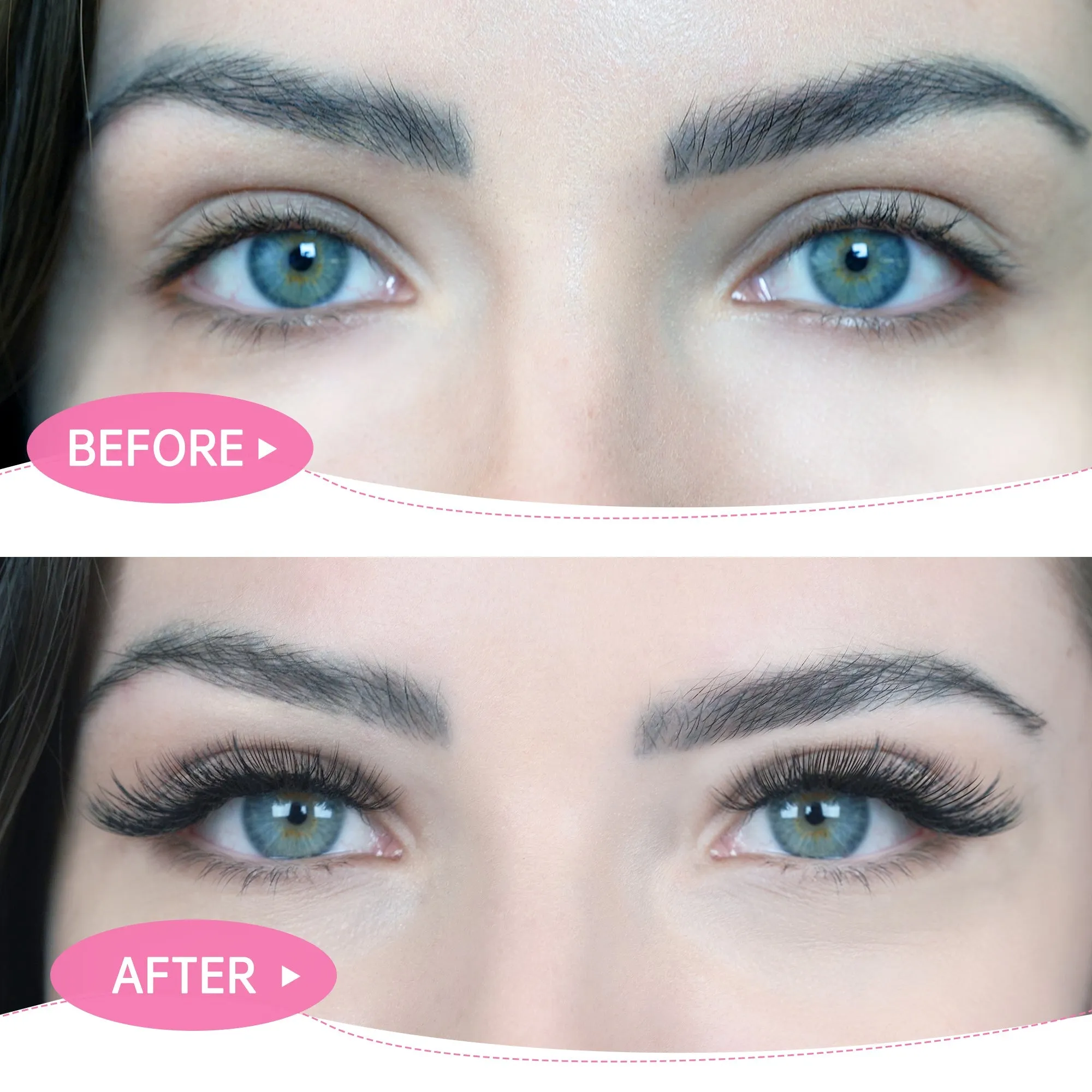 Flat Lashes Mixed