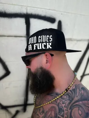 FUCK SIDE STYLE BLACK HAT