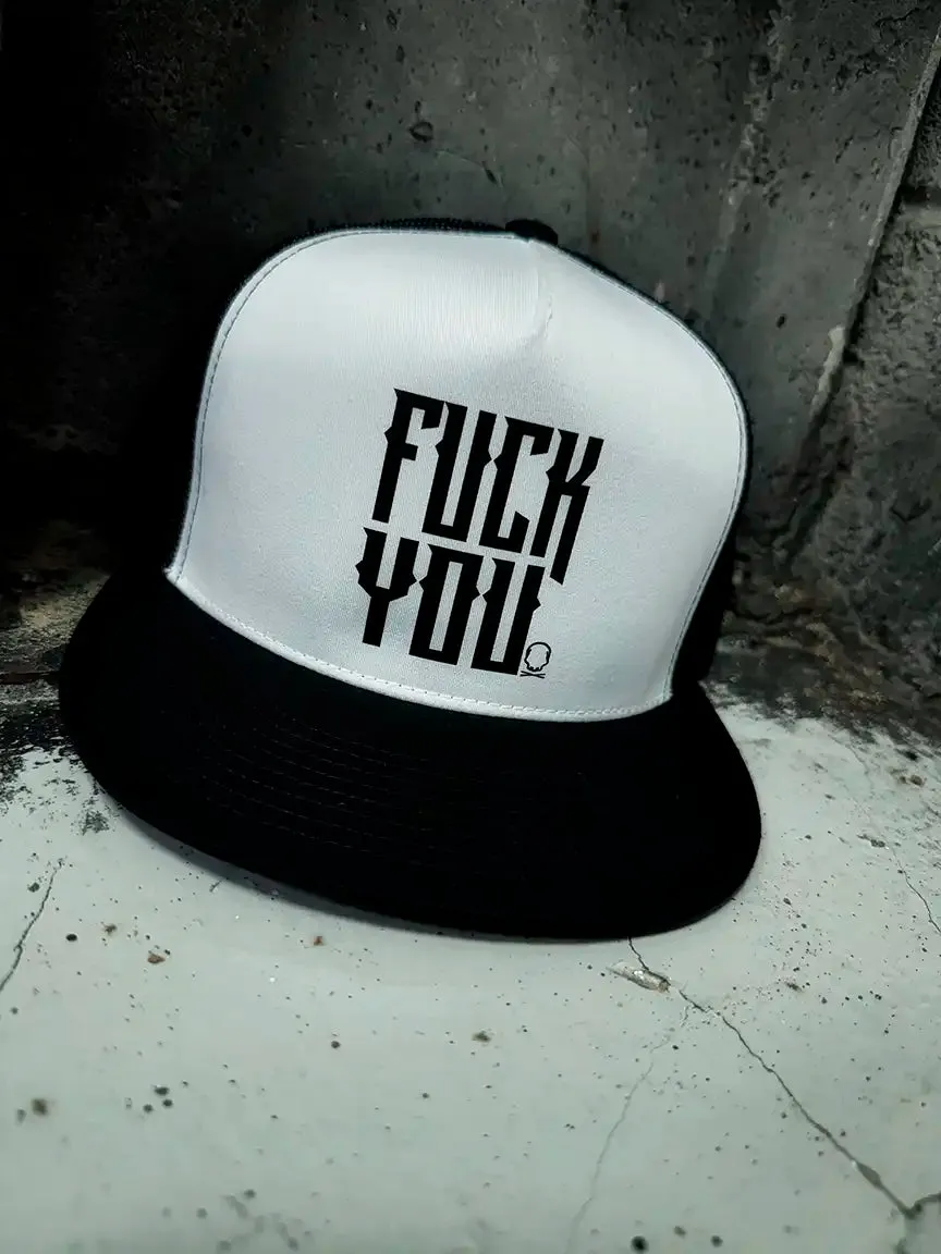FUCK YOU BLACK & WHITE HAT