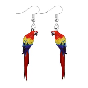 Fun Bird Earrings - Acrylic