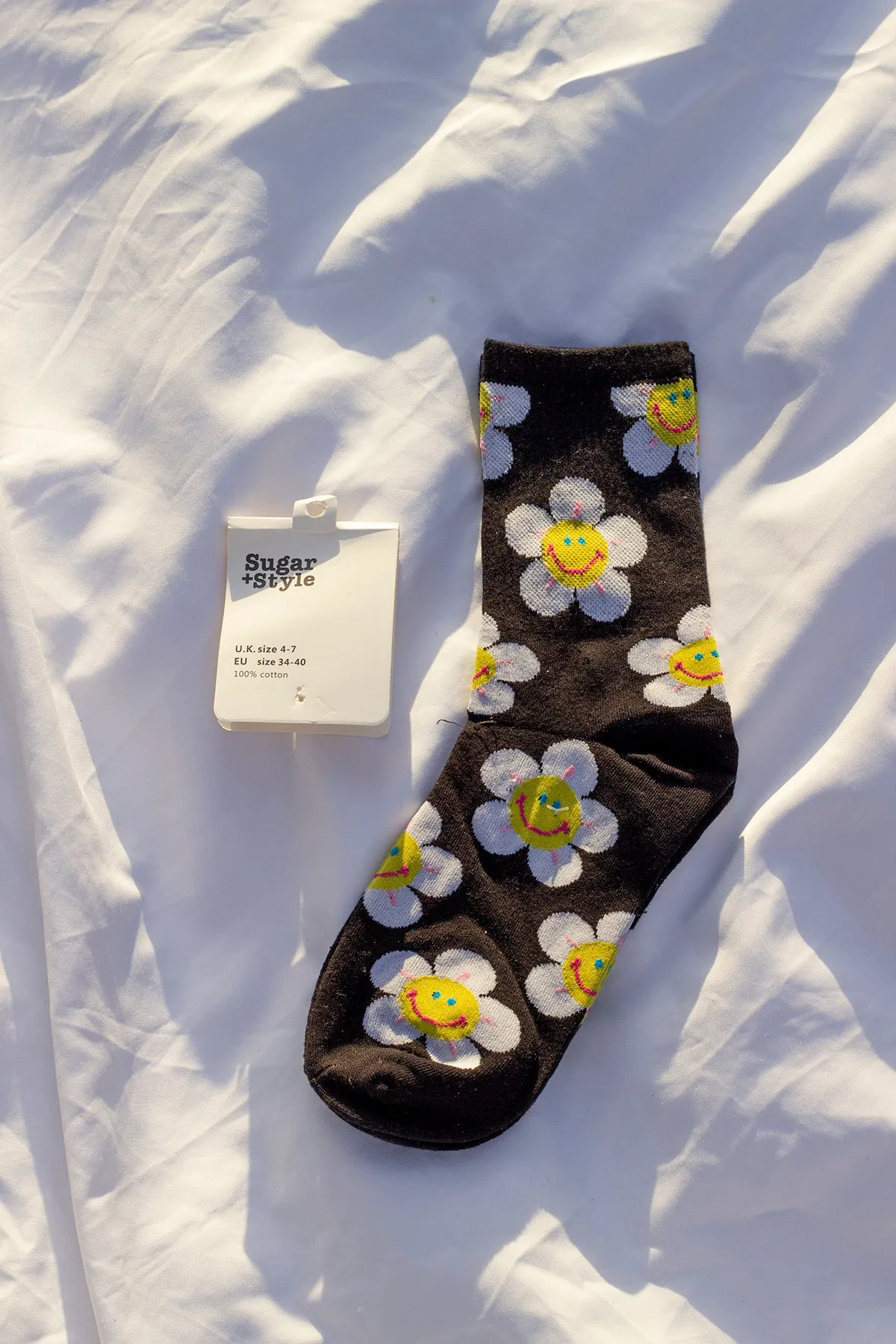 Fun Flower Socks