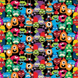 Fun Monsters - Printed Vinyl