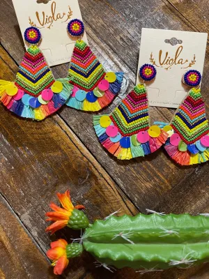 Fun Piñata earrings