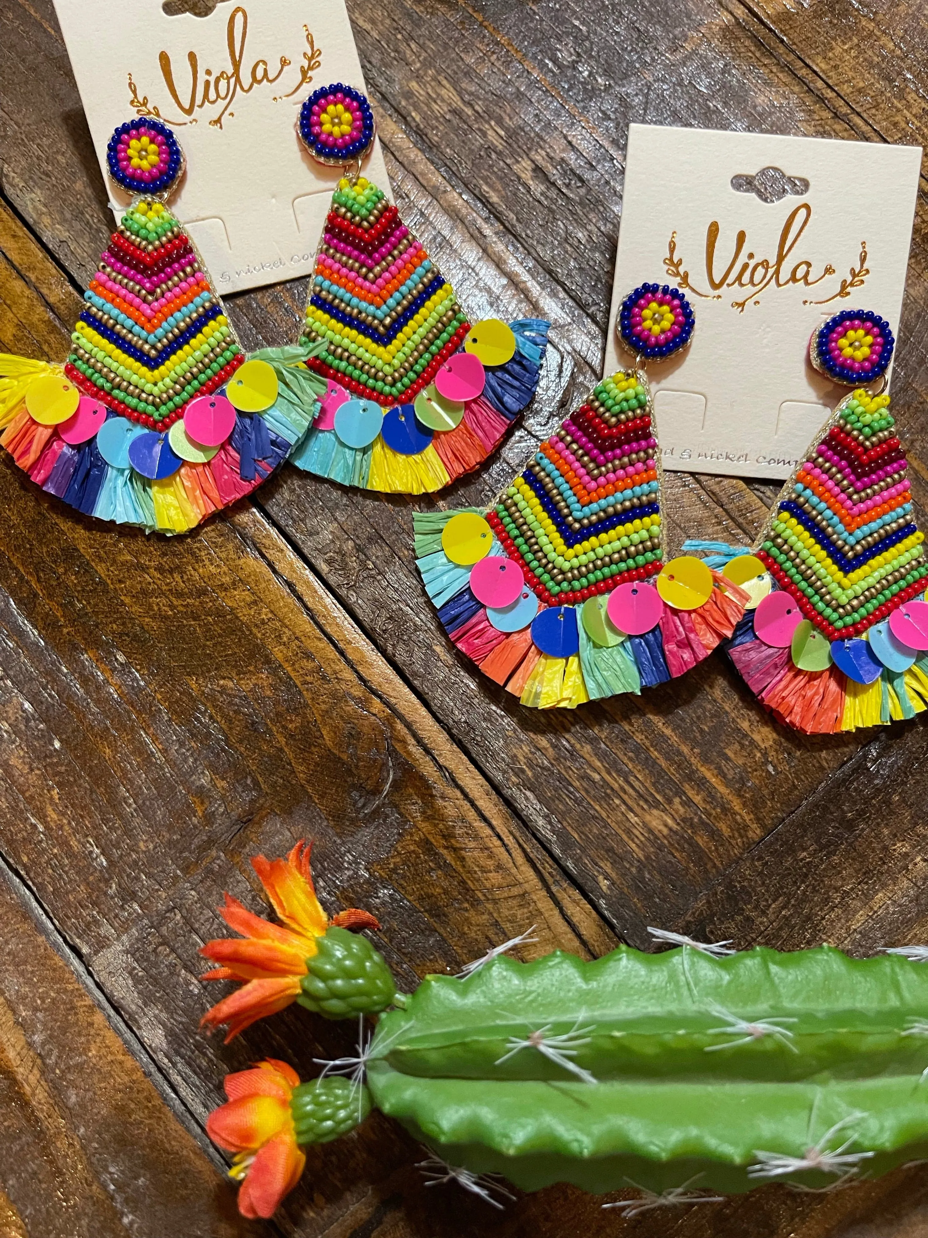 Fun Piñata earrings