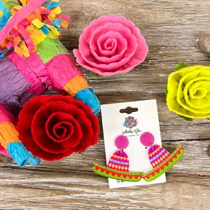 Fun Sombrero Earrings