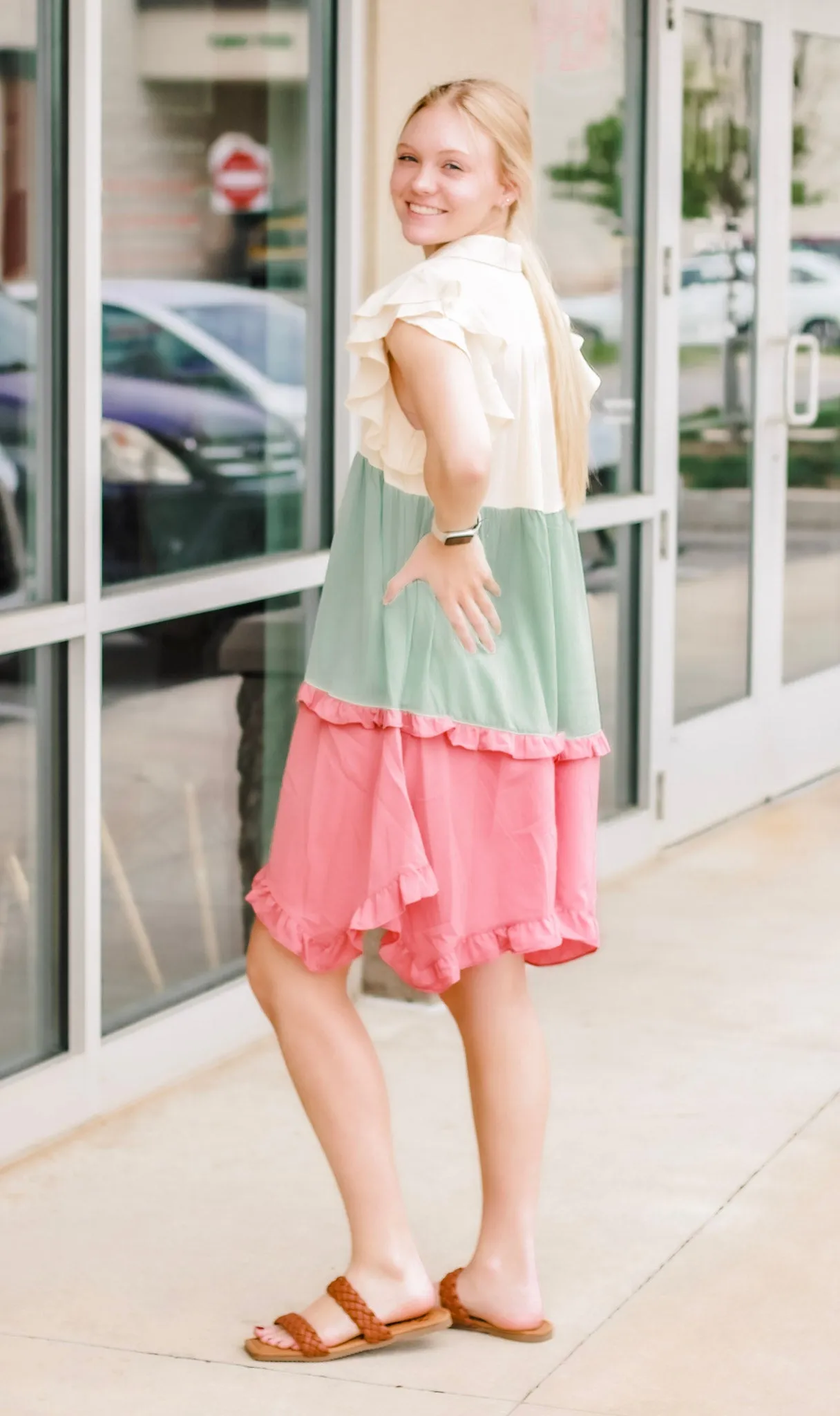 Fun Times Colorblock Dress