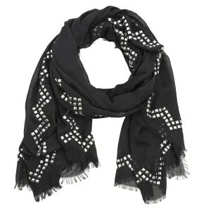 Gala Solid Embellished Scarf