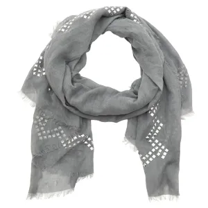 Gala Solid Embellished Scarf