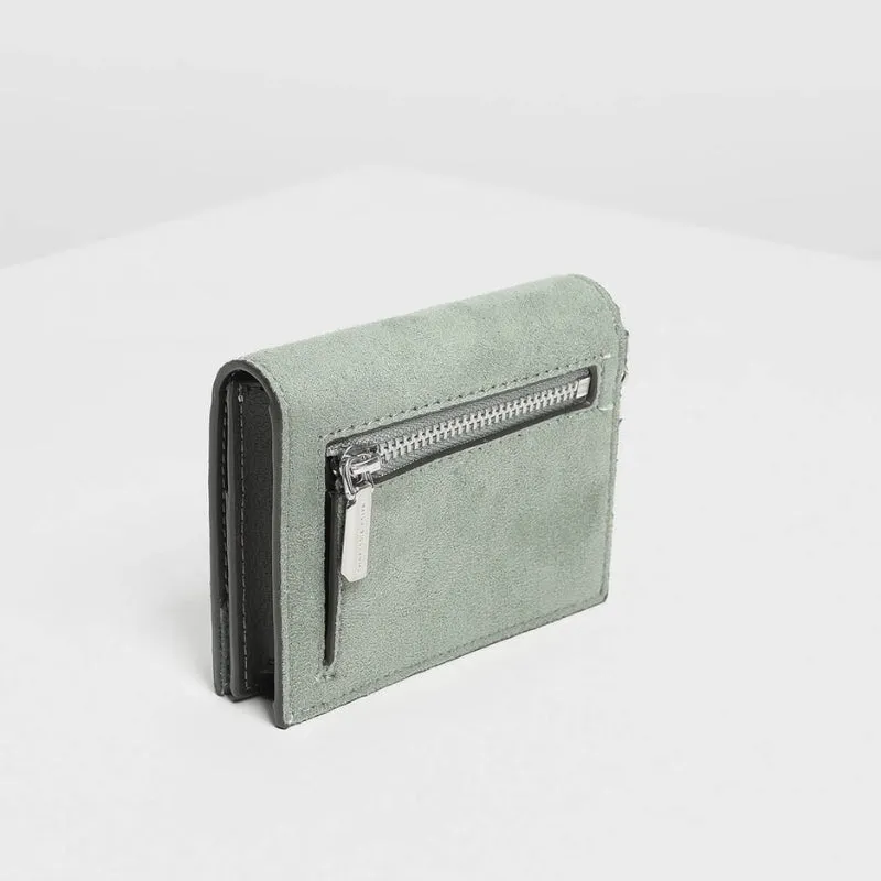 Galaxy Embellished Sage Green Cardholder