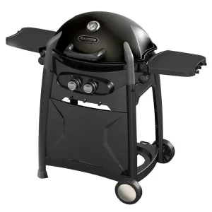 Gasmate Odyssey 2 Burner Trolley BBQ Black