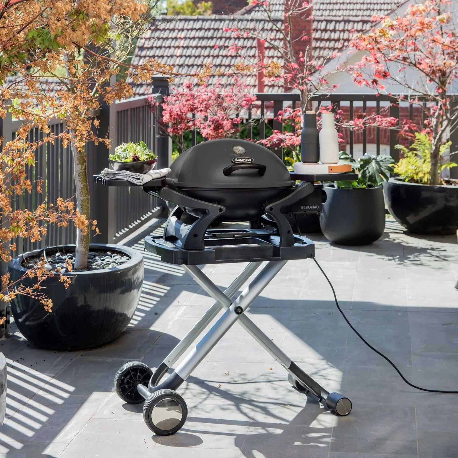 Gasmate Odyssey Electric BBQ 2200W Black
