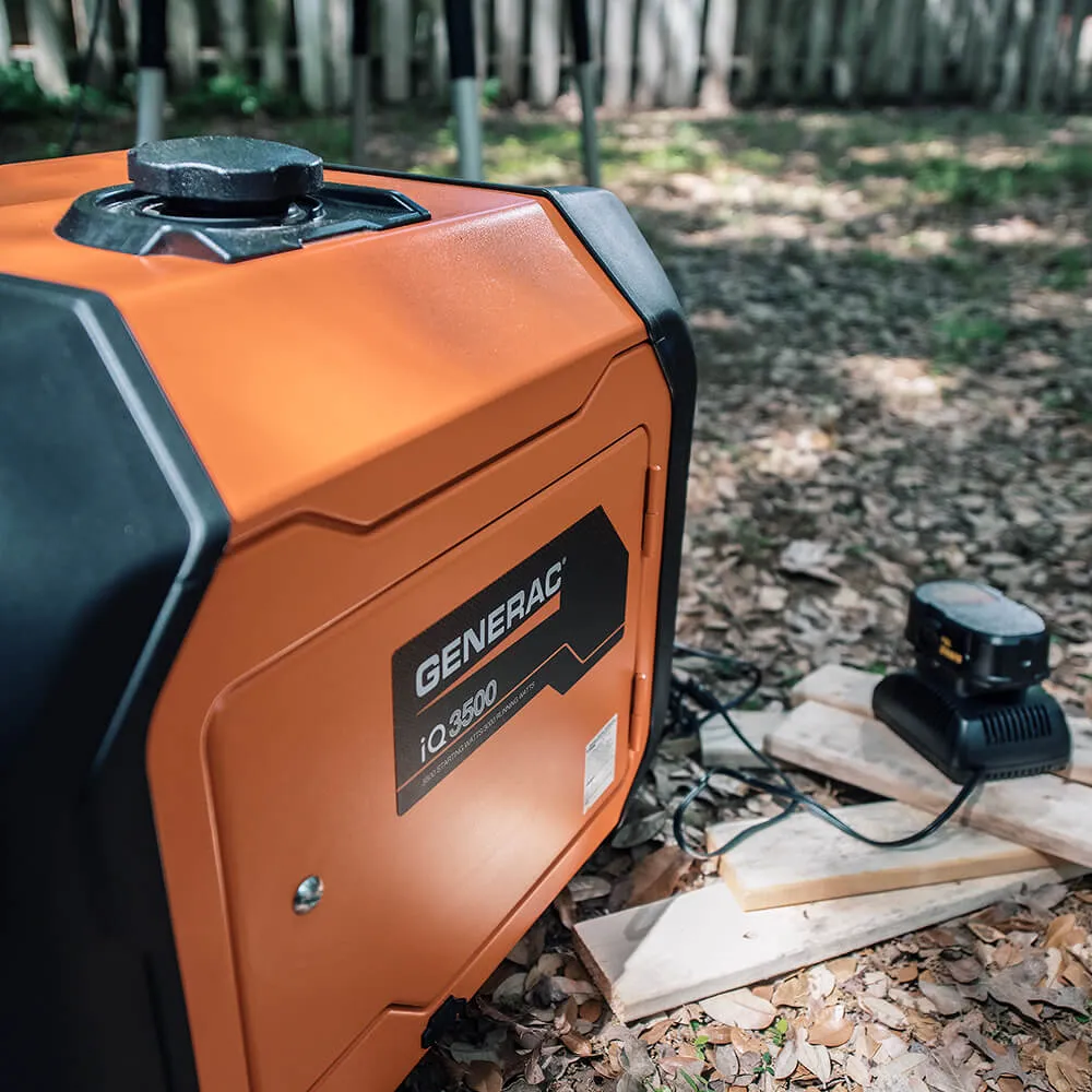Generac iQ3500 120-Volt 3,500-Watt OHV Electric/Recoil Start Inverter - 7127