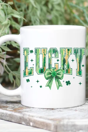 Glitzy Brushed Lucky Mug