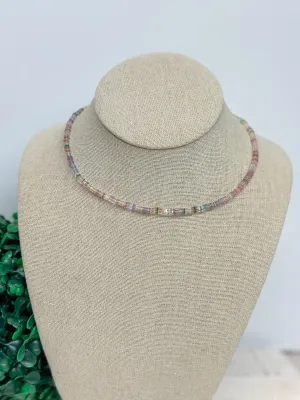 Glossy Glassy Necklace by B.B. Lila